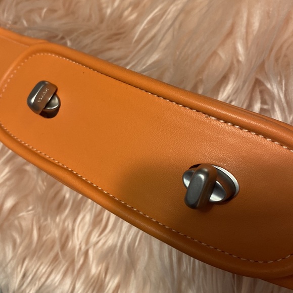 Coach light pink furry silk lined jacket - Picture 7 of 7